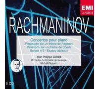 Rachmaninov : Concertos Pour Piano / Rapsodie Sur Un Thème De Paganini... (Coffret 5 Cd) [Cd]