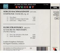 Rachmaninov : Danses Symphoniques / Stravinsky : Le Sacre du printemps