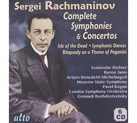Rachmaninov : Intégrale des Concertos et Symphonies. Richter, Michelangeli, Janis, Dorati