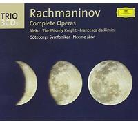 Rachmaninov - Intégrale des Opéras : Aleko, Le Chevalier avare, Francesca da Rimini