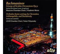 Rachmaninov : Liturgie De Saint Jean Chrysostome, Op 31 - Cd Album