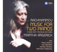 Martha Argerich – Rachmaninov: Music for Two Pianos – 2 CD