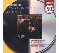 Rachmaninov: Piano Concerto No.3; Suite No.2 for 2 Pianos by Martha Argerich