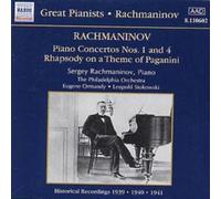 Rachmaninov: Piano Concertos No. 1 & No. 4 by Rachmaninov [Audio CD] NEUF