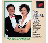 Rachmaninov Piano Music for 4 Hands (CD)