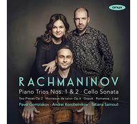 Pavel Gomziakov – Rachmaninov : Trios pour piano n°1 & n°2, Sonate pour violoncelle – CD (Onyx)