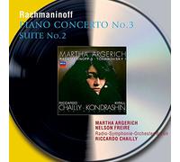 Martha Argerich – Rachmaninov : Concerto n°3 Op.30 & Suite n°2 pour 2 pianos Op.17