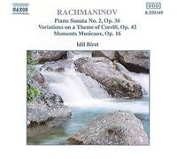 Rachmaninov, S. – Sonate pour piano n°2 Op.26 & Variations sur un thème de Curelli Op.42 – NAXOS
