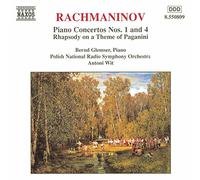 Rachmaninov, S. - Rachmaninov: Concertos pour piano n°1 et n°4 - Rhapsodie sur un thème de Paganini