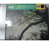 RACHMANINOV Sergei (Russia); SHOSTAKOVICH Dmitri (Russia) - RACHMANINOV, Sergej: Cello Sonata - SHOSTAKOVICH, Dmitri: Cello Sonata-DEC-Vinyl LP-DEC ECS 706-RACHMANINOV Sergei (Russia); SHOSTAKOVICH Dmitri (Russia)-BALSAM Artur (pianoforte); BRABEC Emanuel (violoncello); HOLETSCHEK Franz (pianoforte); NELSOWA Zara (violoncello)