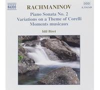 Rachmaninov, S. – Sonate pour piano n°2 Op.26 & Variations sur un thème de Curelli Op.42 – NAXOS