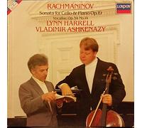 Rachmaninov Sonata for Cello & Piano Lynn Harrell Vladimir Ashkenazy LP