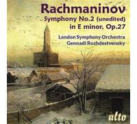 Rachmaninov – Symphonie n°2 en mi mineur, op.27 – Rozhdestvensky – CD – Alto