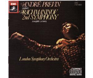 RACHMANINOV: SYMPHONY NO. 2 - PREVIN / LSO - EMI / FIRST EDITION