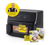Rachs Kochwerk Air Chaud Fritteuse XXL 9L Vario Double Compartiment Double Zone