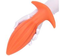 Racib Pliez Le Matériau en Silicone à Volonté sans Déformation,Orange-XXL