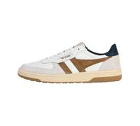 Gola Hawk Homme Baskets Blanc Marron Bleu - 44