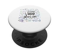 Racine carrée de 169 13 Ans fête fête Anniversaire PopSockets PopGrip Adhésif