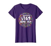 Racine carrée de 169 à 13 Ans T-Shirt, Femme, Violet, M