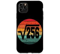 Racine carrée de 256 Anniversaire de 16 Ans Vintage 16e Coque pour iPhone 11 Pro Max