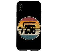 Racine carrée de 256 Anniversaire de 16 Ans Vintage 16e Coque pour iPhone XS Max