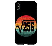 Racine carrée de 256 Anniversaire de 16 Ans Vintage 16e Coque pour iPhone XS Max