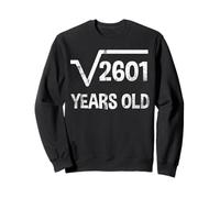 Racine carrée de 2601 - 51e anniversaire mathématiques 51 ans Sweatshirt