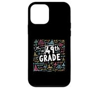 Racine carrée de 49e année Amant des mathématiques drôle rentrée Scolaire Coque pour iPhone 12 Mini