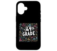 Racine carrée de 49e année Amant des mathématiques drôle rentrée Scolaire Coque pour iPhone 16
