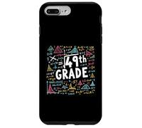 Racine carrée de 49e année Amant des mathématiques drôle rentrée Scolaire Coque pour iPhone 7 Plus/8 Plus