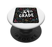 Racine carrée de 49e année Amant des mathématiques drôle rentrée Scolaire PopSockets PopGrip Adhésif