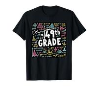 Racine carrée de 49e année Amant des mathématiques drôle rentrée Scolaire T-Shirt