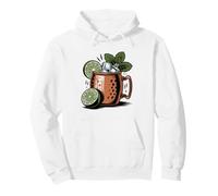 Racine De Gingembre Citron Vert Moscow Mule Amateur Cocktail Sweat à Capuche