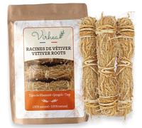 Racine de Vetiver - Khamaré - Gongoli (100g) - 20 Tiges de Vetiver pour Infusion - 100% Naturel