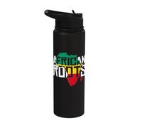 Racines africaines Stainless Steel Insulated Water Bottle