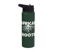 Racines africaines Stainless Steel Insulated Water Bottle