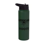 Racines africaines Stainless Steel Insulated Water Bottle