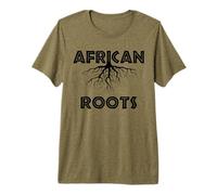 Racines africaines T-Shirt Haut de Gamme