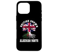Racines algériennes cultivées en Grande-Bretagne Patrimoine algérien Britannique Coque pour iPhone 16 Pro Max