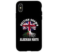 Racines algériennes cultivées en Grande-Bretagne Patrimoine algérien Britannique Coque pour iPhone X/XS