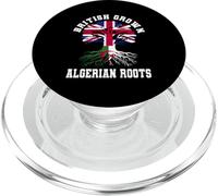 Racines algériennes cultivées en Grande-Bretagne Patrimoine algérien Britannique PopSockets PopGrip pour MagSafe