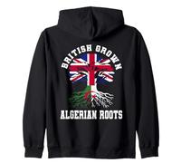 Racines algériennes cultivées en Grande-Bretagne Patrimoine algérien Britannique Sweat à Capuche