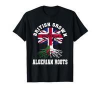 Racines algériennes cultivées en Grande-Bretagne Patrimoine algérien Britannique T-Shirt