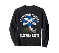 Racines algériennes d'origine écossaise Patrimoine algérien de l'Écosse Sweatshirt