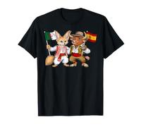 Racines algériennes Espagnol Drapeau Espagne Algérie T-Shirt
