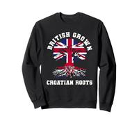 Racines croates cultivées au Royaume-Uni Croatie Heritage Sweatshirt
