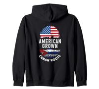 Racines cubaines cultivées aux États-Unis | Cuba Roots Heritage Sweat à Capuche