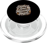 Racines culturelles « Southern Soul » du Patrimoine du Mississippi PopSockets PopGrip pour MagSafe