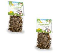 Racines de Pissenlit | pour rongeurs & Lapins Nains | 2 x 50 g | JR Farm | Aliment complémentaire | Pour occuper et compléter la ration quotidienne | Pack Double