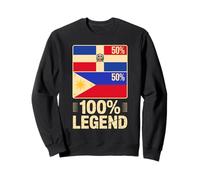 Racines Dominicaines Philippines Philippines 100% Legend Sweatshirt